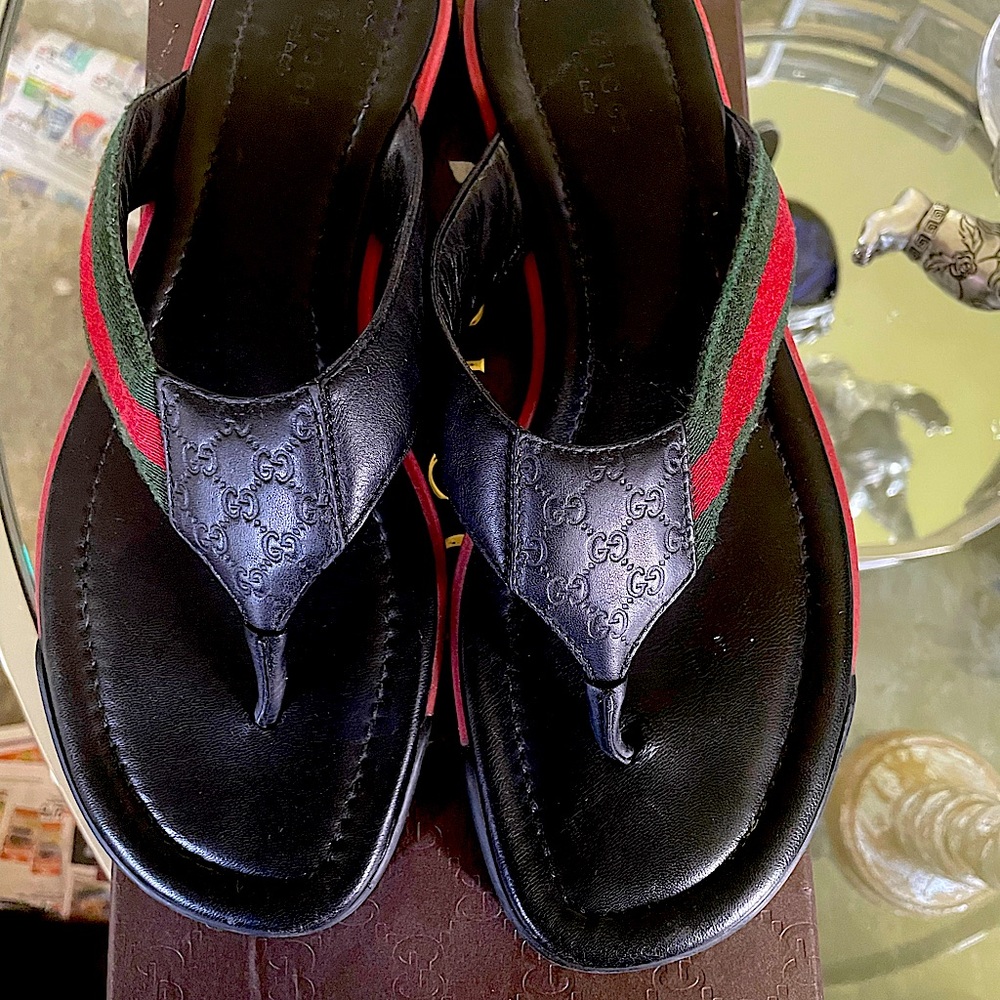 Vintage Gucci Slides - Authentic-Moro Soft/MICROGU.S/NS.NYLON G NERO/NERO/V.R.V.